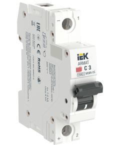 ARMAT Автоматический выключатель M06N-DC 1P C 3А IEK