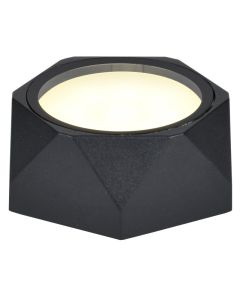 LIGHTING Светильник уличный 5304 потолочный под лампу GX53 IP65 черный IEK