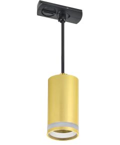 LIGHTING Светильник 4117 декоративный трековый подвесной под лампу GU10 золото IEK