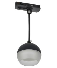 LIGHTING Светильник 4119 декоративный трековый подвесной под лампу GX53 черный IEK