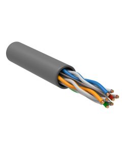 ITK Витая пара U/UTP кат.6 4х2х23AWG PVC серый (305м) РФ/Т