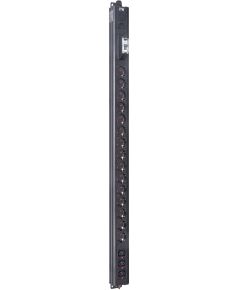 ITK BASE PDU вертикальный PV1111 24U 1 фаза 16А 15 розеток SCHUKO (немецкий стандарт) + 3 розетки C13 кабель 2,6м вилка SCHUKO (немецкий стандарт)