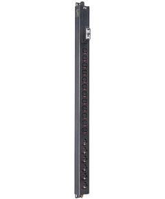 ITK BASE PDU вертикальный PV1111 23U 1 фаза 16А 6 розеток SCHUKO (немецкий стандарт) + 12 розеток C13 кабель 2,6м вилка SCHUKO (немецкий стандарт)