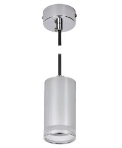 LIGHTING Светильник 4007 подвесной под лампу GU10 хром IEK