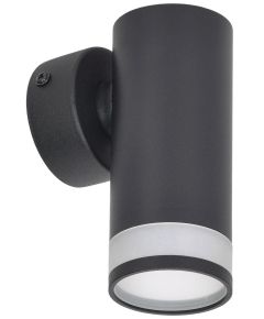 LIGHTING Светильник 4008 накладной настенный под лампу GU10 черный IEK