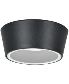 LIGHTING Светильник уличный 5104 потолочный под лампу GX53 IP65 черный IEK