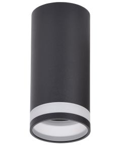 LIGHTING Светильник 4005 накладной потолочный под лампу GU10 черный IEK