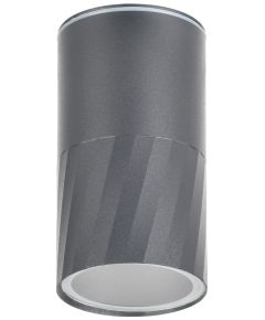 LIGHTING Светильник уличный 5222 потолочный под лампу GU10 IP65 серый IEK