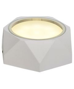 LIGHTING Светильник уличный 5304 потолочный под лампу GX53 IP65 белый IEK