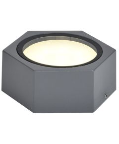 LIGHTING Светильник уличный 5204 потолочный под лампу GX53 IP65 серый IEK