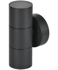 LIGHTING Светильник уличный 5113 настенный под лампу 2хGU10 IP65 черный IEK