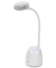 LIGHTING Светильник светодиодный настольный 2029 5Вт карман диммер белый IEK