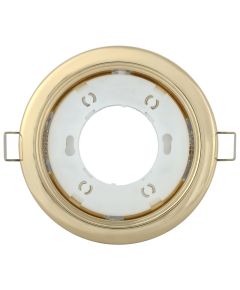 LIGHTING Светильник 4114 встраиваемый под лампу GX53 золото IEK