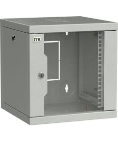 ITK LINEA WS Шкаф 10" 6U 320х310мм дверь обзорная со стеклом серый