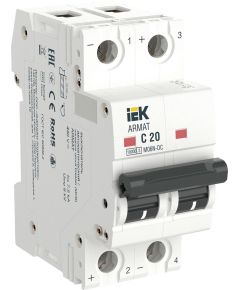 ARMAT Автоматический выключатель M06N-DC 2P C 20А IEK