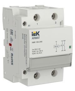 ARMAT Контактор модульный KMR 100А 230В AC 2НО IEK