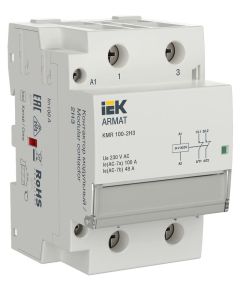 ARMAT Контактор модульный KMR 100А 24В AC/DC 2НЗ IEK