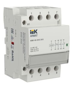 ARMAT Контактор модульный KMR 40А 24В AC/DC 2НО 2НЗ IEK