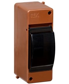 KREPTA 3 Корпус пластиковый КМПн 2/2 IP30 дуб IEK