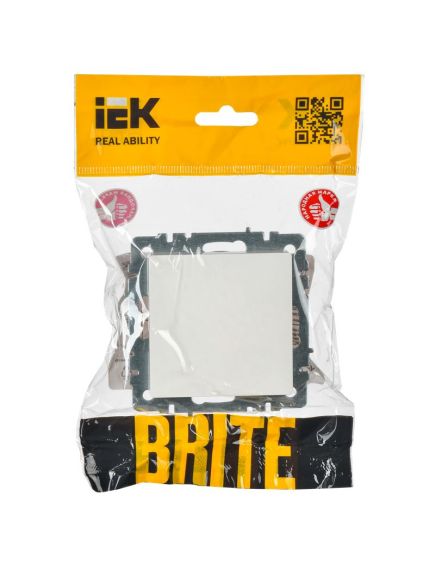 BRITE Заглушка с суппортом МЗ10-БрС сталь IEK, 9 image