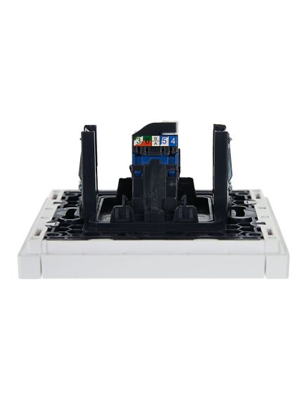 FORTE&PIANO Розетка компьютерная RJ45 кат.6 FP231 белый IEK, 6 image