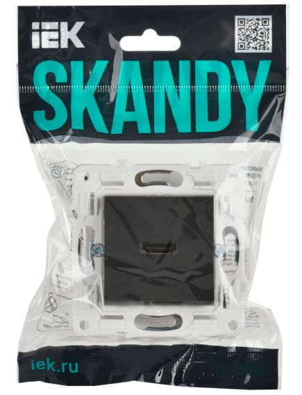 SKANDY Розетка HDMI SK-H01T титан IEK, изображение 2