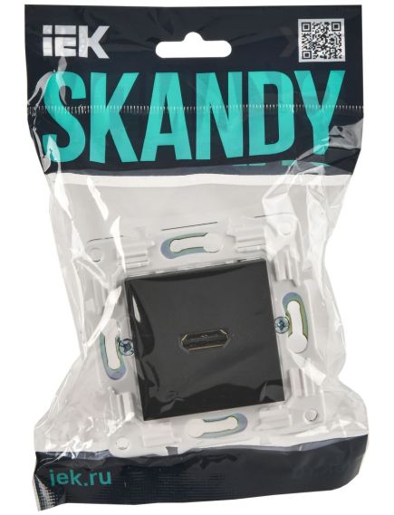 SKANDY Розетка HDMI SK-H01G графит IEK, изображение 2