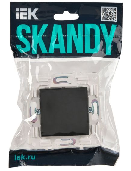 SKANDY Заглушка с суппортом SK-C01T титан IEK, 2 image