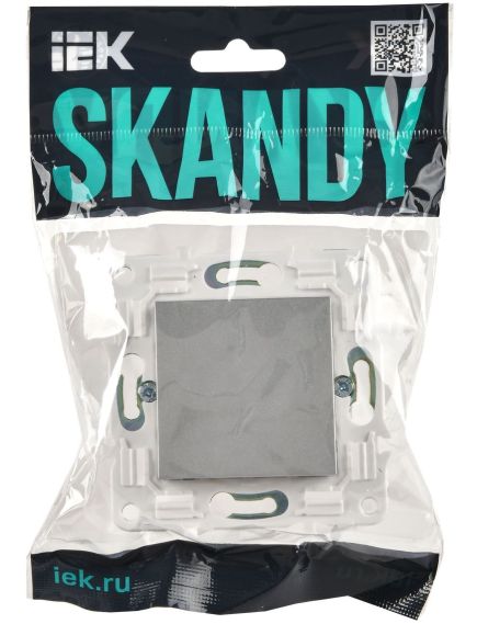 SKANDY Вывод кабеля SK-O01G графит IEK, 2 image