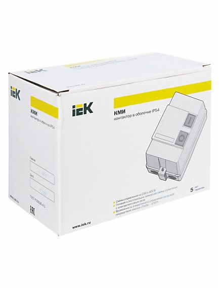 Контактор КМИ-34012 40А 36В/АС3 1NO;1NC (УКР) IEK, изображение 3