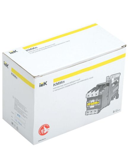 Миниконтактор МКИ-10610 6А 24В/АС3 1NO IEK, изображение 3