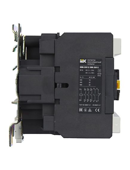 Контактор КМИ-35012 50А 400В/АС3 1NO;1NC IEK, изображение 5