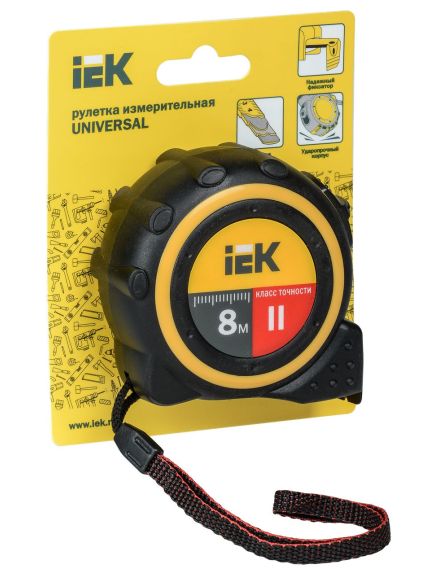 Рулетка измерительная Universal 8м IEK, 2 image