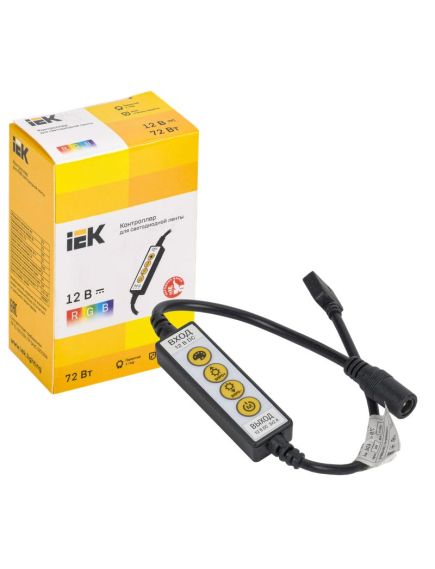 Лента светодиодная 3м LSR-2835W60-4,8-IP20-12В IEK, изображение 5