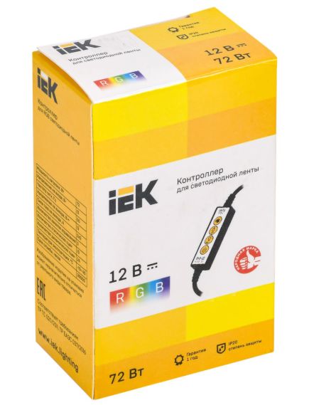 Лента светодиодная 3м LSR-2835W60-4,8-IP20-12В IEK, изображение 3