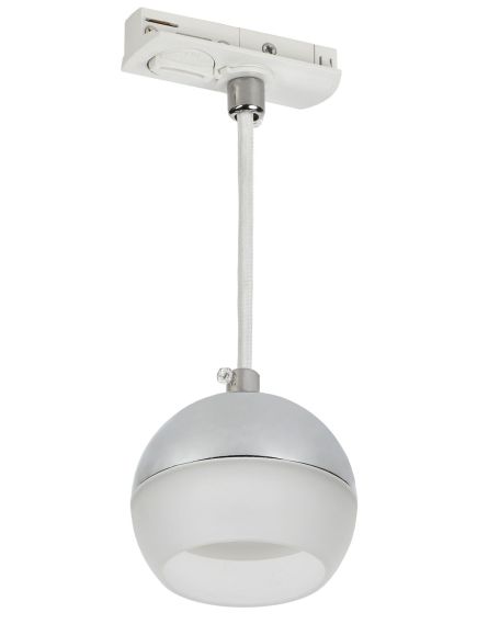 LIGHTING Светильник 4119 декоративный трековый подвесной под лампу GX53 хром IEK