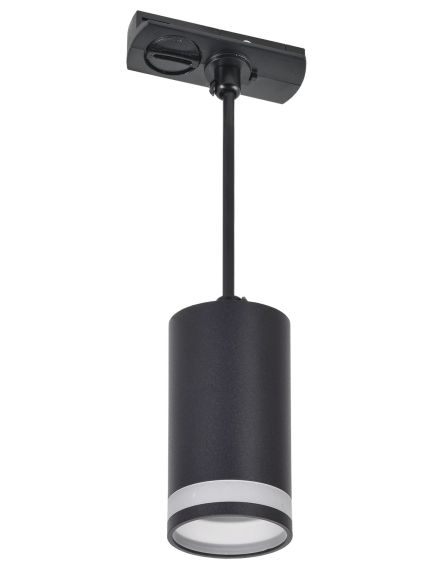 LIGHTING Светильник 4117 декоративный трековый подвесной под лампу GU10 черный IEK