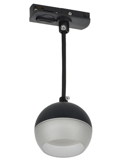 LIGHTING Светильник 4119 декоративный трековый подвесной под лампу GX53 черный IEK