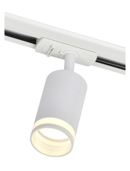 LIGHTING Светильник 4116 декоративный трековый поворотный под лампу GU10 белый IEK, 3 image