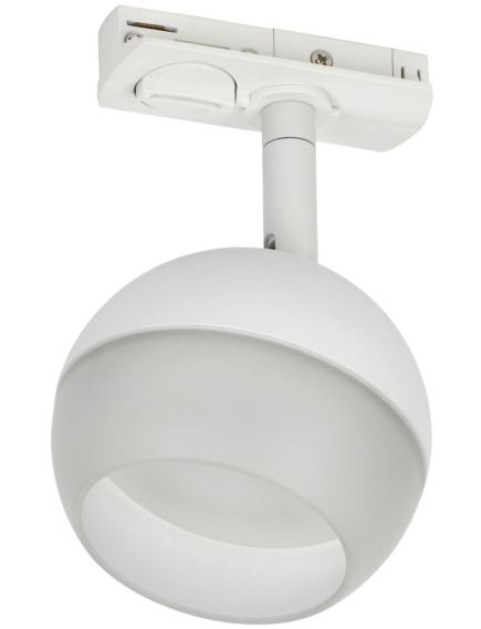 LIGHTING Светильник 4118 декоративный трековый поворотный под лампу GX53 белый IEK