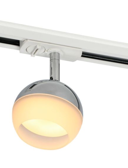 LIGHTING Светильник 4118 декоративный трековый поворотный под лампу GX53 хром IEK, 4 image