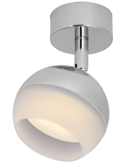 LIGHTING Светильник 4011 накладной настено-потолочный под лампу GX53 хром IEK, 5 image