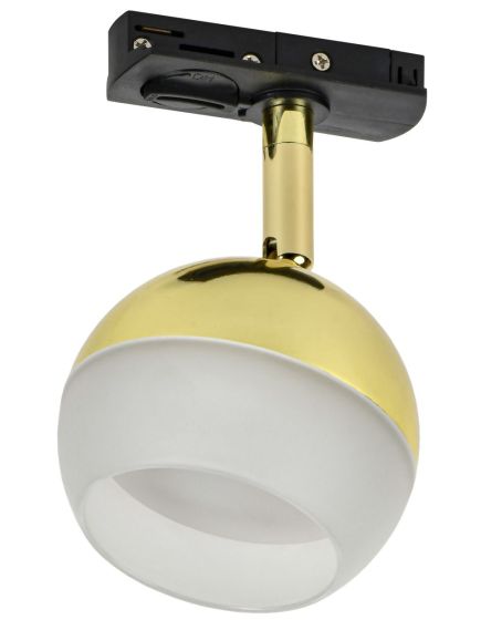 LIGHTING Светильник 4118 декоративный трековый поворотный под лампу GX53 золото IEK