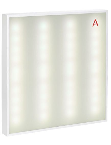 LIGHTING PRO Светильник светодиодный ДВО 1001A 45Вт 4000К IP40 595х595мм опал БАП 3ч IEK, изображение 6