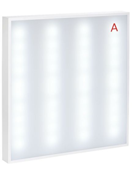 LIGHTING PRO Светильник светодиодный ДВО 1001A 30Вт 5000К IP40 595х595мм опал БАП 3ч IEK, 6 image