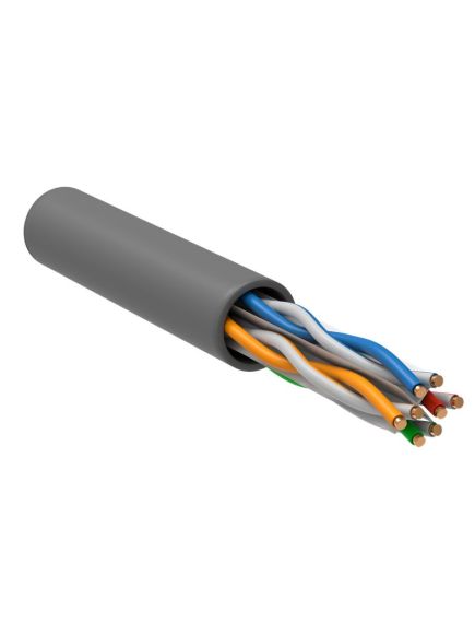 ITK Витая пара U/UTP кат.6 4х2х23AWG PVC серый (305м) РФ/Т