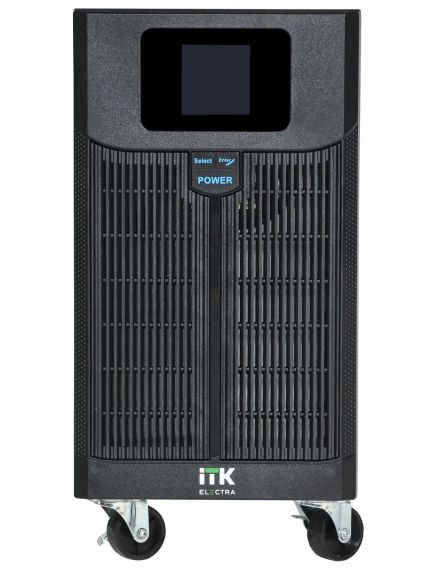 ITK ELECTRA LT ИБП однофазный линейно-интерактивный 5кВА/4кВт 4хС13 LCD дисплей АКБ 4х17AH USB RJ45/11, изображение 5