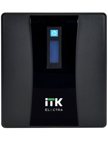 ITK ELECTRA ET ИБП однофазный линейно-интерактивный 1200ВА/720Вт 4хSchuko LCD дисплей АКБ 2х7AH USB, изображение 3