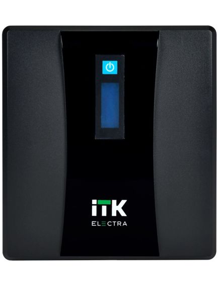 ITK ELECTRA ET ИБП Линейно-интерактивный 1,5кВА/900Вт однофазный с LCD дисплеем с АКБ 2х9AH USB порт, изображение 2