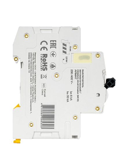 ARMAT Автоматический выключатель M06N-DC 1P C 25А IEK, изображение 22